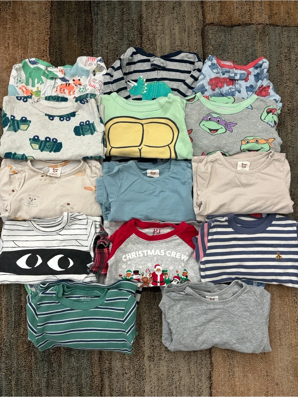 Bundle of 14 set of 3T Pajamas